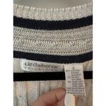 Liz Sport Vintage Tennis Sweater Sz.Small Varsity Preppy Club 80-90’s Gray/Navy Photo 2