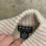 Poof! Buffalo gingham plaid neutral browns sweater Photo 1