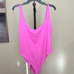 SKIMS  Scoop Neck One Piece Neon‎ Orchid 2X Photo 2