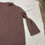 Max Mara Leisure Womens Dress Trento Mock Neck Long Sleeve Mauve PtP 20” Photo 5