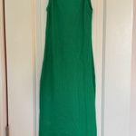 ZARA New  Green Ribbed Bodycon Mini Dress! Photo 0