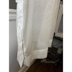 FP Movement Under The Sea Jacket Womens Large White Mesh Longline Convertible Photo 10