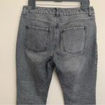 CAbi NWOT  100%Bf Boyfriend Smoke Gray Cotton Jeans Style 4329 Size 6 Photo 6