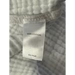 J. Jill Womens Petite Seersucker Skirt Size PS 100% Cotton Elastic Waist Made In White Photo 2