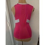 Nike Dri-Fit Pink/White Tennis Top S 523407-665 Athleisure Activewear Casual Photo 3