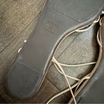 Schutz Milu Leather Skinny Wrap Flat Leather Nude Sandal Photo 8