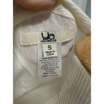 YA Los Angeles  Cardigan Collared Open Front Crochet Fringe Hem Size Small Photo 2