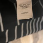 J. Jill Black And‎ Gray Stripe Long Sleeve Dress Size Medium Photo 6