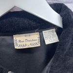 New Direction Vintage  Womens Patchwork Cardigan Blazer Size L Red Black Lined Photo 2