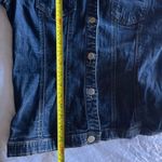Miss Sixty Vintage Denim Jacket Women’s Sz Large Blue Distressed Made In Italy Photo 6