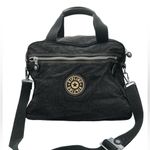 Kipling  Black Large Canvas Zip Up Duffel Bag with Adjustable Strap Unisex Photo 0