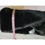 Aspen Black Plush Faux Fur Snood Scarf New Photo 5