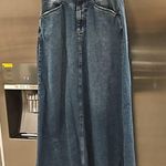 We The Free ๐FREE PEOPLE ๐ Come As You Are Denim Maxi Skirt ~ Blue UK 4 NWOT Photo 7