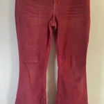 Abercrombie & Fitch Vintage Y2K Pink Cords Size 8 Corduroy Flare Low Pants 0298 Photo 0