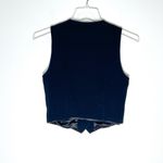 Saloni Crop Waistcoat in Black Vest Sz 2 Photo 5