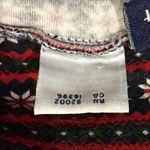 Liz Sport VTG Fair Isle Turtleneck Long Sleeve Shirt Womens S Snowflake Y2K 90s Photo 5