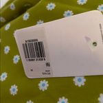 Levi's  Womens Embry Tie Blouse, Sweet Daisy Split Pea, Size Medium, NWT Photo 7