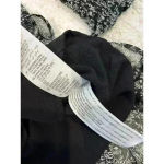 Abercrombie & Fitch Abercrombie Fitch Long Sleeve Black & White Print Dress With Pockets - Size S Photo 2