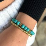 Handmade Beaded Bracelets Gold Photo 0