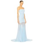 Deme by Gabriella x REVOLVE Dahlia Gown in Blue X Photo 2