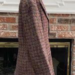 Anne Klein II vintage red plaid blazer / 8 / Excellent condition Photo 2