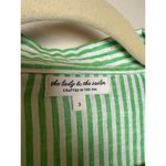 The Lady & the Sailor Side Slit Tunic with "D" Monogram Sz. 3 (US M/L) Green Size L Photo 7