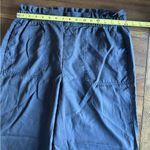 Loft  Black Paper-bag Lyocell Jogger Pants Size Medium Style 532812 Photo 5