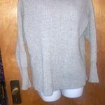Gray Wink Gal Cowel Neck Sweater Size Small Photo 2