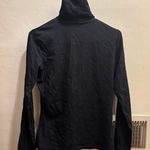 Lands' End  Black Draped Turtleneck Photo 1