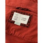 Anthropologie Saturday Sunday  Burnt Orange Full Zip 100% Cotton Jacket XS Photo 7