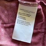 American Eagle  V Neck Top Purple Tie Dye Wine Pink Photo 6