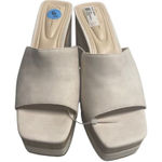 Jessica Simpson JS-Charlete Platform Sandals 9M Cream No Box New With Defect Photo 0