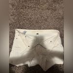 American Eagle white jean shorts Photo 2