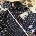 Anthropologie Dasha Smocked Midi Dress Neck Tie Size XL Photo 9