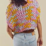 Free People Cosmic Colors Sweater Vest Photo 2