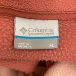 Columbia Two Toned Peach Salmon Pink pullover fleece womens size XL Outdoor Photo 3