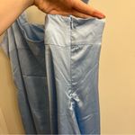 Peppermayo NWT  Odette Blue Satin Mini Dress Size US 16 Photo 5