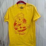 Stranger Things Adult Small Surfer Boy Pizza Tshirt Photo 0