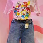 Rugrats Oversized t shirt in pink size M Size M Photo 0