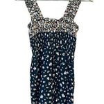 American Eagle  women's size small black floral shorts romper Photo 0