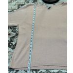 Stephanie Andrews Womens Knit Top Short Sleeve Silk Cotton Blend Pink XL Photo 4