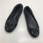 Tory Burch  Women's Black Patent Leather Reva Ballet Flat 6.5 Photo 0