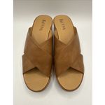 Kork-Ease  Madera Wedge Slip on Sandal Brown Size‎ 9 Photo 2
