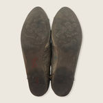 Kork-Ease Korks by  Anabel Studded Metallic Pewter Leather Ballet Flat Q14118 9 Photo 6