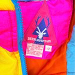 Vintage neon 80s 90s y2k fresh prince deer mountain ski jacket / hat 12 jacket Green Photo 6