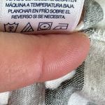 IZOD Gray White Striped Linen Cotton Sleeveless Collared Knee Length Dress XXL Photo 7