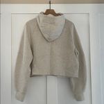Lululemon Scuba Oversized Half-Zip Hoodie Sweatshirt in Heathered Bone Size M/L Photo 6