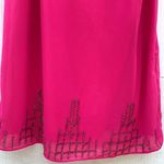 The Clothing Company Womens size medium hot pink beaded sleeveless dress Photo 4