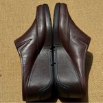 Liz Claiborne  Boast Brown Leather Slip-On Clogs Size 8 Photo 6