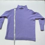 Free People  Light Purple Mockneck Cashmere Sweater Women’s size Medium Photo 3